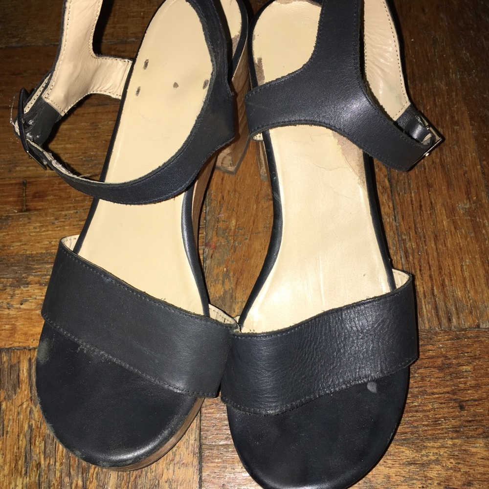 American Apparel Wooden Sandals, vintage piece.